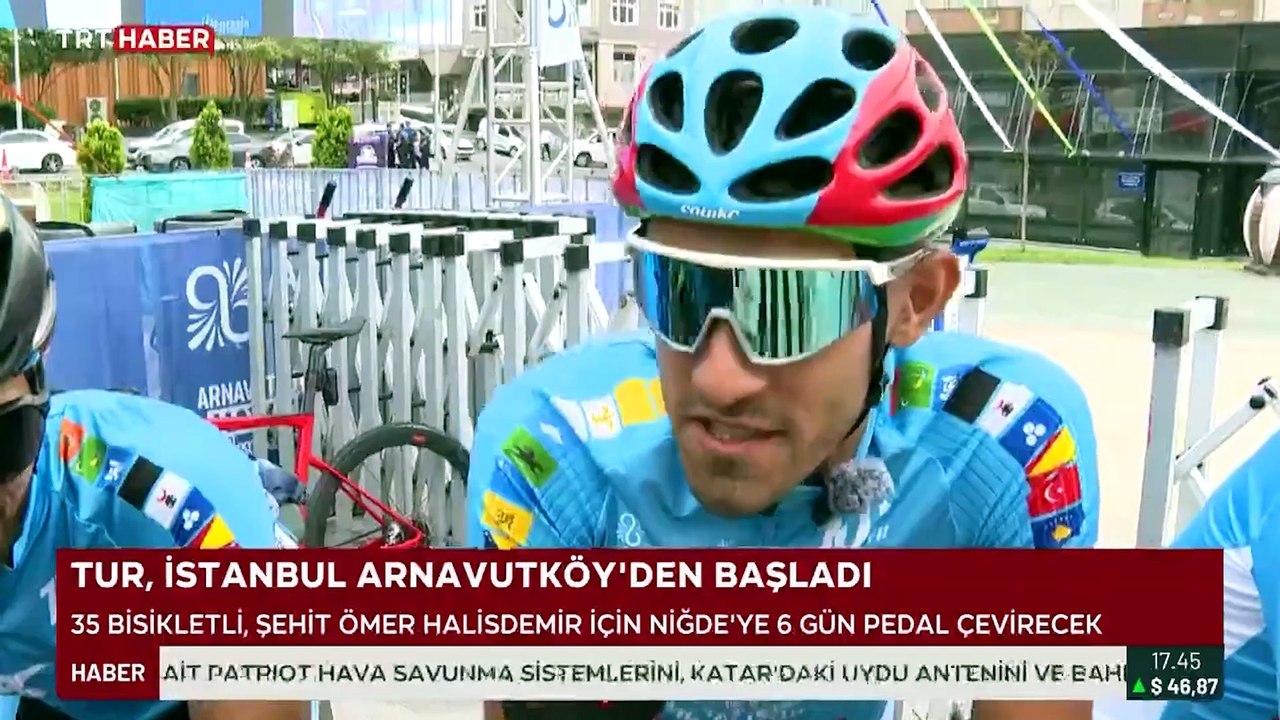 Şehit Ömer Halisdemir için 1071 kilometre pedal çevirecekler