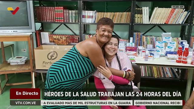 Voluntarios de la salud se desplegaron en más de 80 campamentos transitorios del litoral central