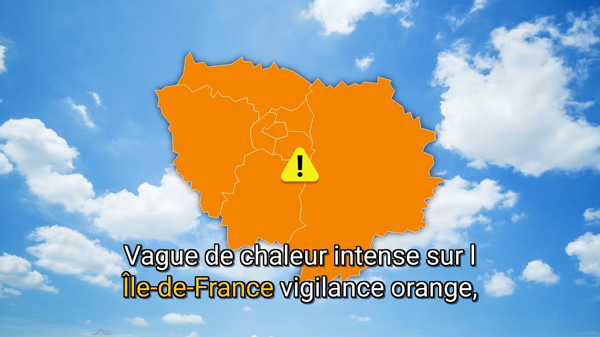 Bulletin météo Île-de-France du vendredi 10 juillet 2026