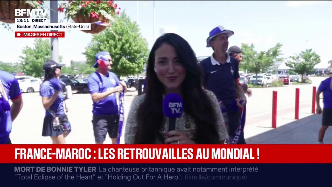 France-Maroc: les supporters des Bleus à Boston retiennent leur souffle avant le coup d'envoi
