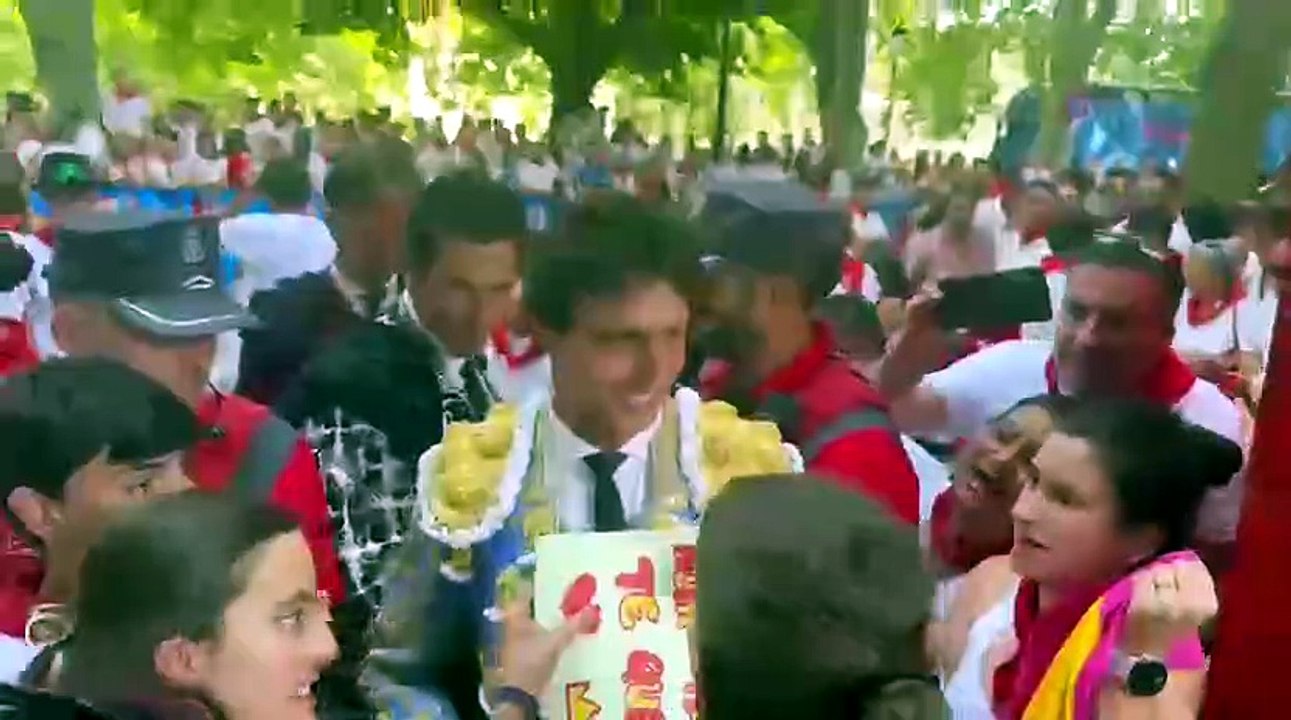 Roca Rey llega a la plaza de toros de Pamplona el 9 de julio de 2026