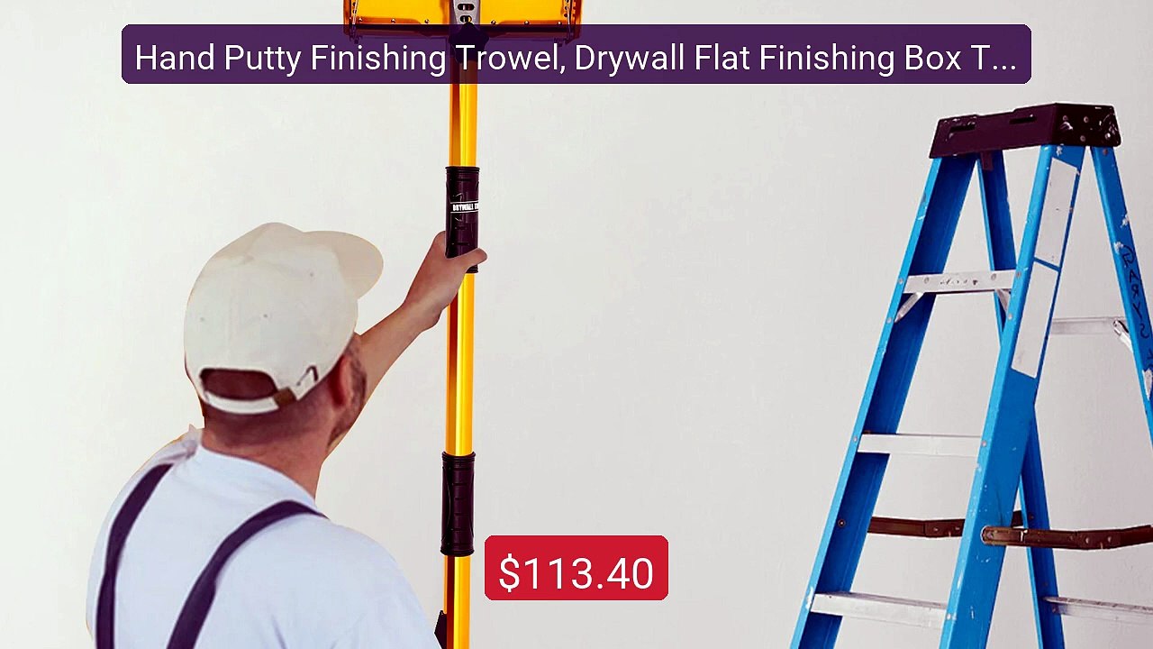 Hand Putty Finishing Trowel, Drywall Flat Finishing Box Tool, ... -- Hot Deal 2026 | Limited Offer!
