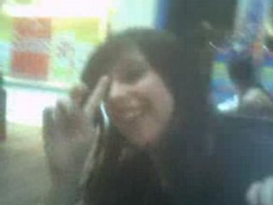 mathilde et moi jouant les Fakes emo bang bang