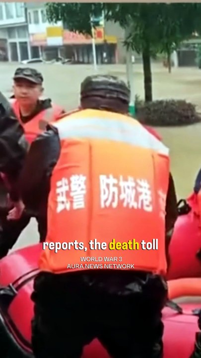 Dam Breach in China Kills 39, 130,000 Evacuated | Zoo Animals Escape as Floods Devastate Guangxi