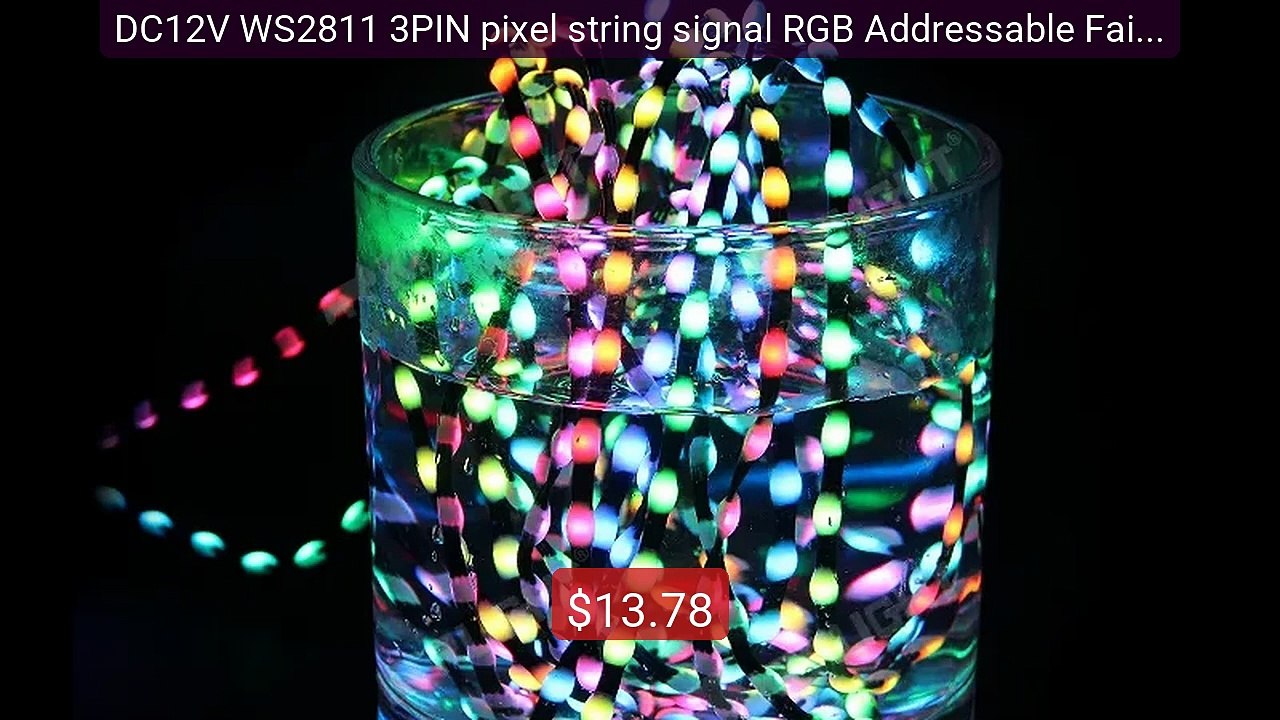 DC12V WS2811 3PIN pixel string signal RGB Addressable Fairy... -- Top Pick 2026 | Unbeatable Price!