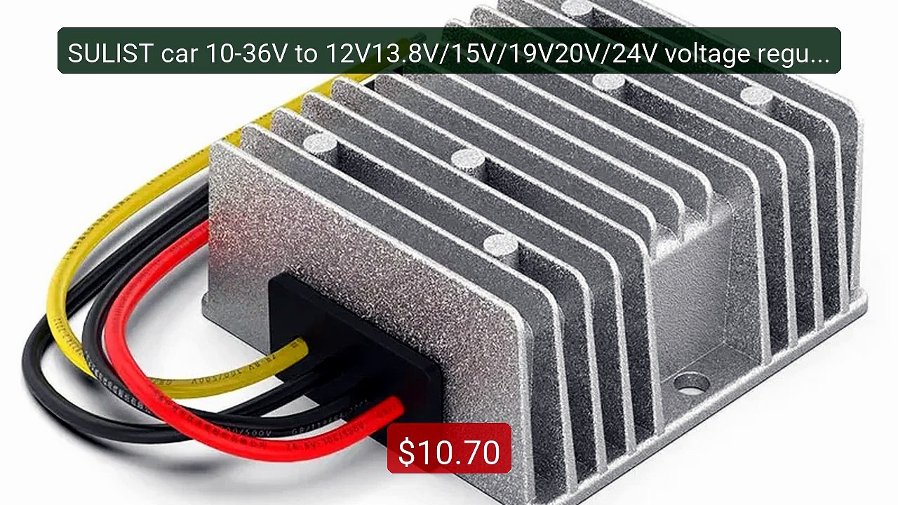 SULIST car 10-36V to 12V13.8V/15V/19V20V/24V voltage regulator DC ... -- Best Deal 2026 | Shop Now!