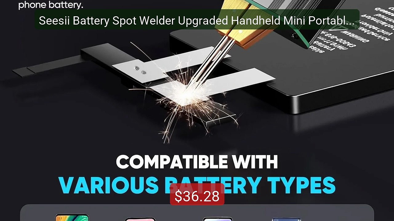 Seesii Battery Spot Welder Upgraded Handheld Mini Portable Spot Wel... -- Top Rated 2026 | Buy Now!