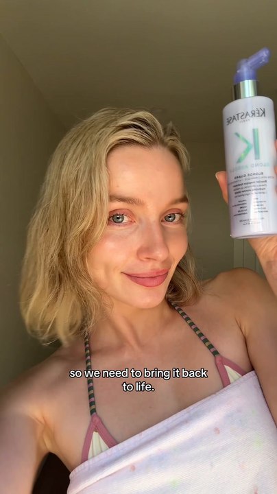 How I Protect My Blonde Hair After the Beach