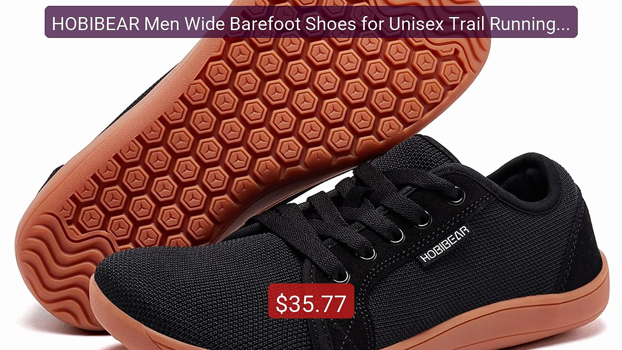 HOBIBEAR Men Wide Barefoot Shoes for Unisex Trail Running N... -- Top Pick 2026 | Unbeatable Price!