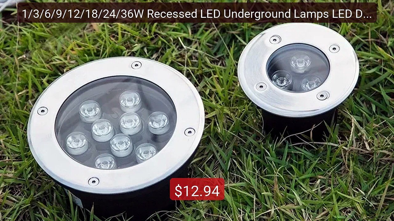 1/3/6/9/12/18/24/36W Recessed LED Underground Lamps LED Deck L... -- Best Buy 2026 | Great Quality!