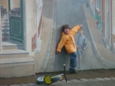 Sables d'Olonne avec Ugo en vacances