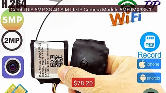 Camhi DIY 5MP 3G 4G SIM Lte IP Camera Module 5MP IMX335 1920P ... Hot Deal 2026 | Limited Offer!