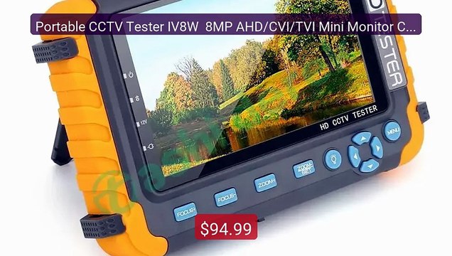 Portable CCTV Tester IV8W 8MP AHD/CVI/TVI Mini Monitor Camera... Hot Deal 2026 | Limited Offer!