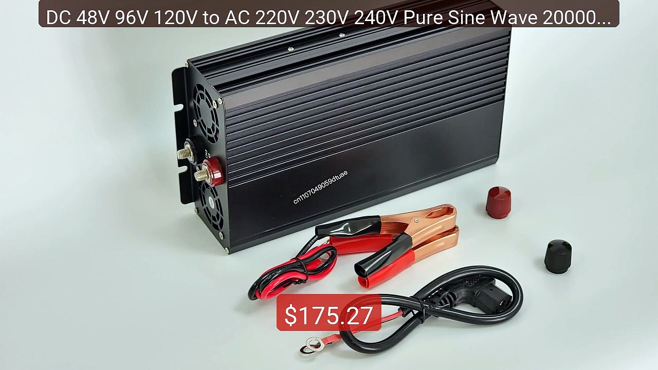 DC 48V 96V 120V to AC 220V 230V 240V Pure Sine Wave 20000W Power Co... -- Top Rated 2026 | Buy Now!