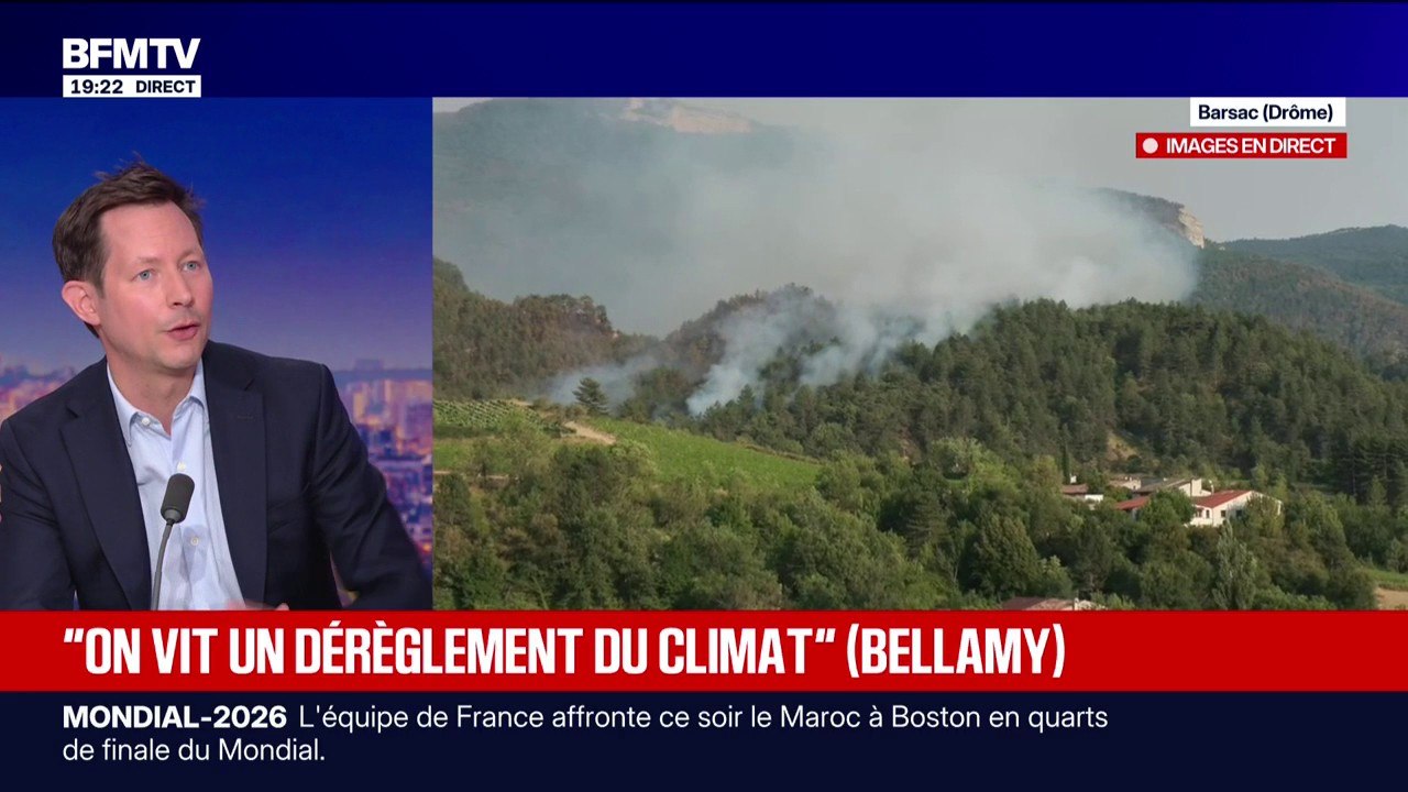 François-Xavier Bellamy (LR) dénonce "le temps perdu" dans "la préparation face au changement climatique"