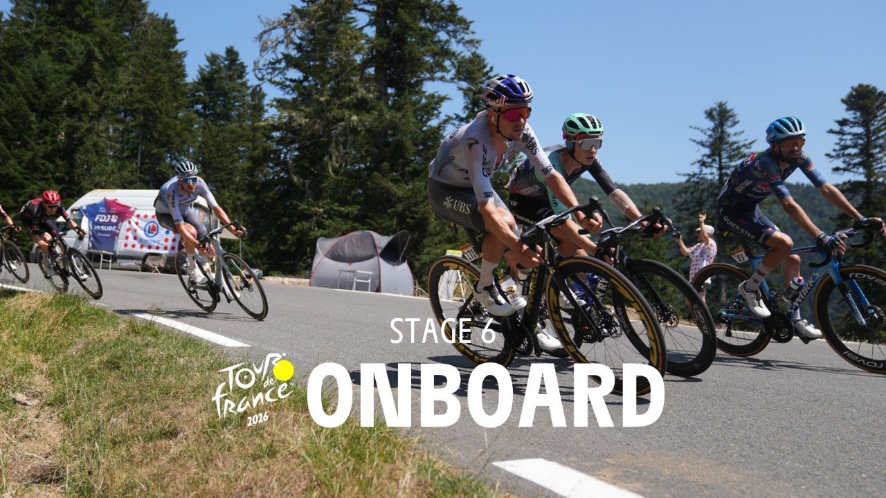 Tour de France 2026 - Stage 6 Onboard camera