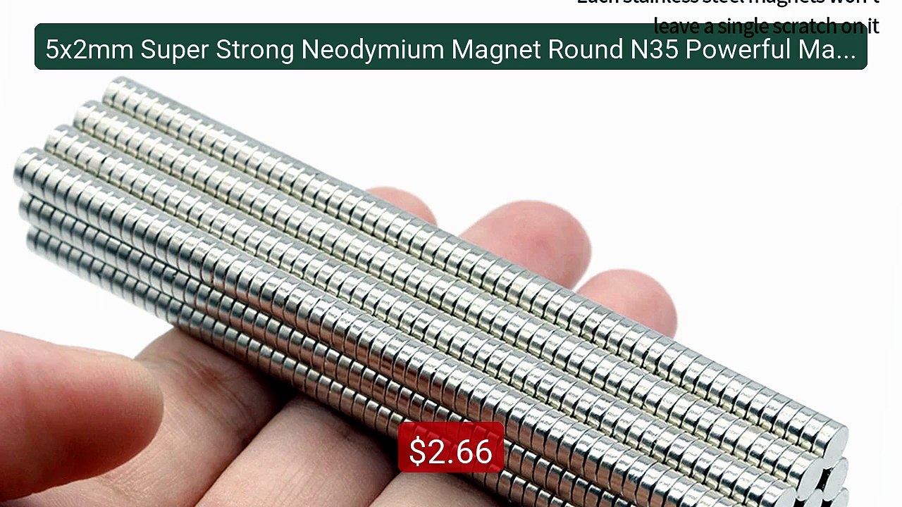 5x2mm Super Strong Neodymium Magnet Round N35 Powerful Magn... -- Top Pick 2026 | Unbeatable Price!
