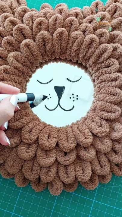 Lion or Bear Mirror Wall Decor :)