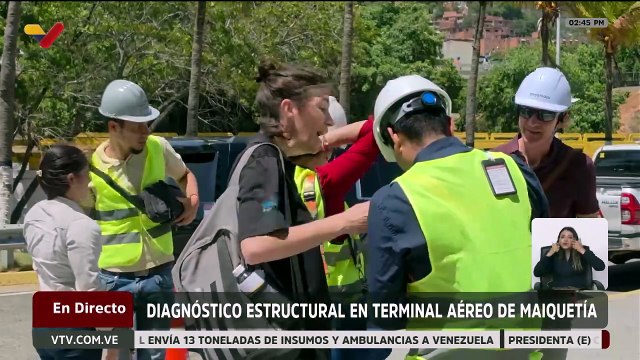 Autoridades realizaron inspección estructural del Aeropuerto Internacional de Maiquetía