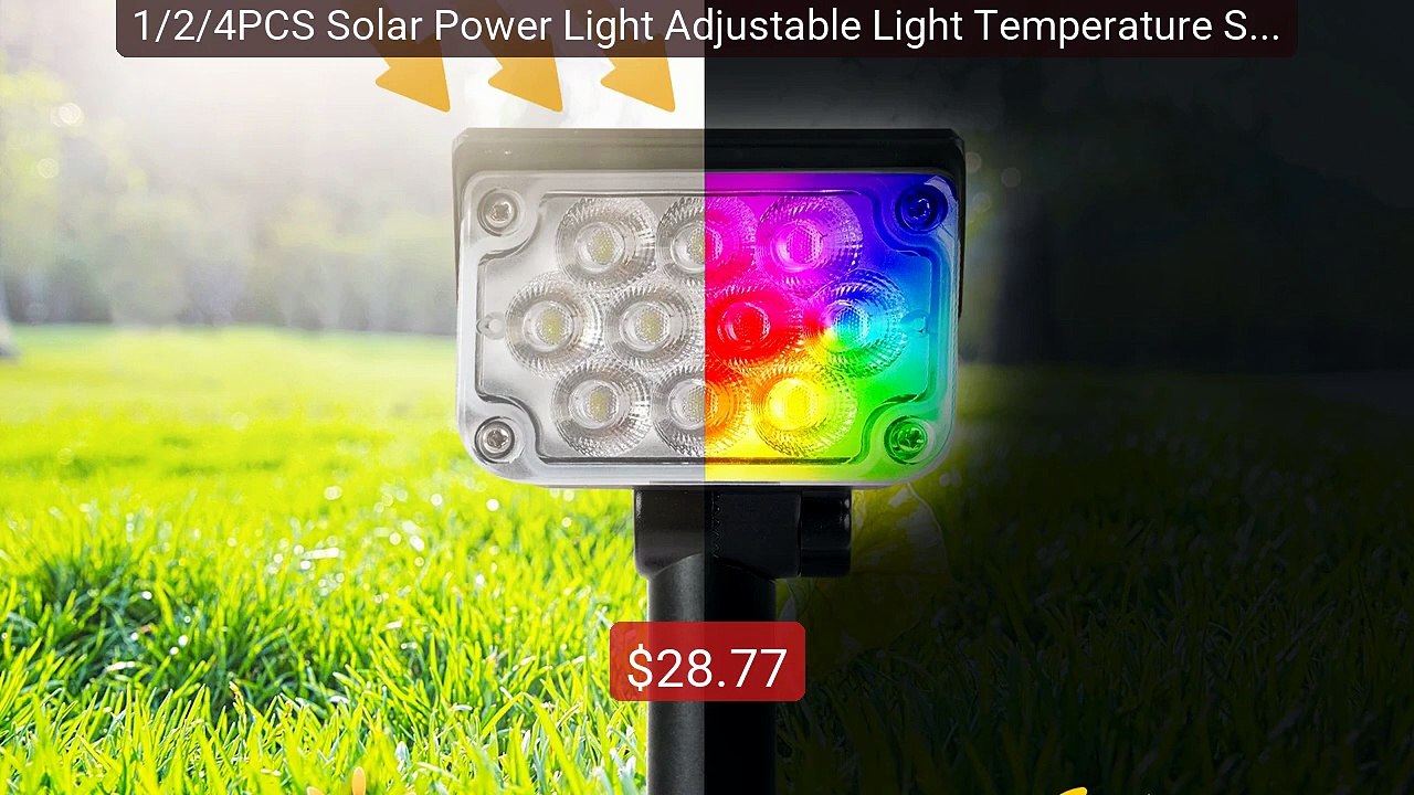 1/2/4PCS Solar Power Light Adjustable Light Temperature Solar Gard... -- Best Deal 2026 | Shop Now!