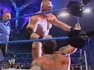 Brock lesnar  vs randy orton