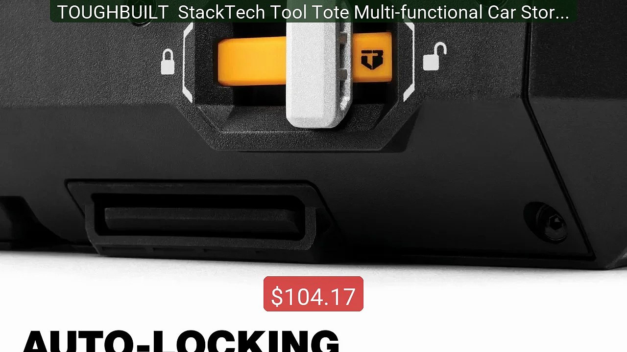 TOUGHBUILT  StackTech Tool Tote Multi-functional Car Storage Repai... -- Best Deal 2026 | Shop Now!