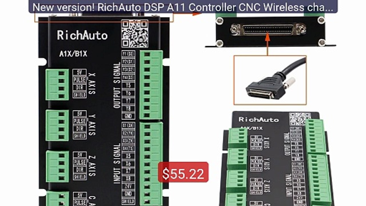 New version! RichAuto DSP A11 Controller CNC Wireless channel ... -- Hot Deal 2026 | Limited Offer!
