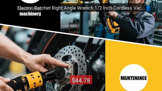 Electric Ratchet Right Angle Wrench 1/2 Inch Cordless Varia... Top Pick 2026 | Unbeatable Price!