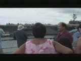 USS Kitty Hawk arrives at Pearl Harbor for RIMPAC