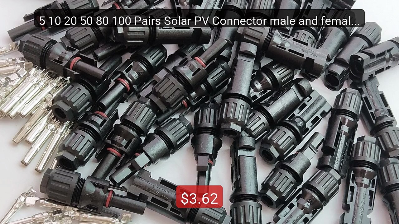 5 10 20 50 80 100 Pairs Solar PV Connector male and female 1000VDC... -- Best Deal 2026 | Shop Now!