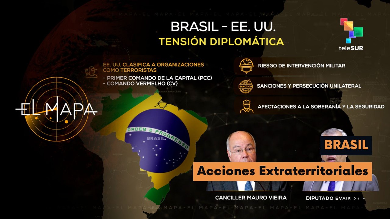 El Mapa | Mapa del día | Brasil | Acciones Extraterritoriales 09-07-2026