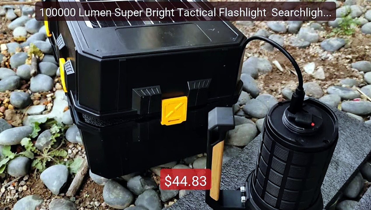 100000 Lumen Super Bright Tactical Flashlight  Searchlight Built i... -- Best Deal 2026 | Shop Now!