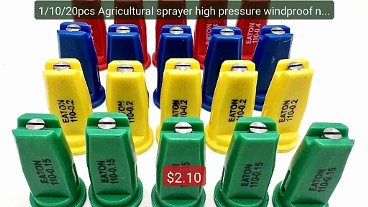 1/10/20pcs Agricultural sprayer high pressure windproof nozzle fan... -- Best Deal 2026 | Shop Now!