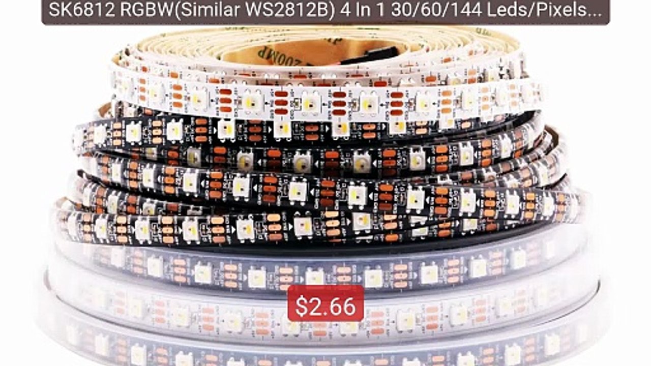 SK6812 RGBW(Similar WS2812B) 4 In 1 30/60/144 Leds/Pixels/m In... -- Hot Deal 2026 | Limited Offer!