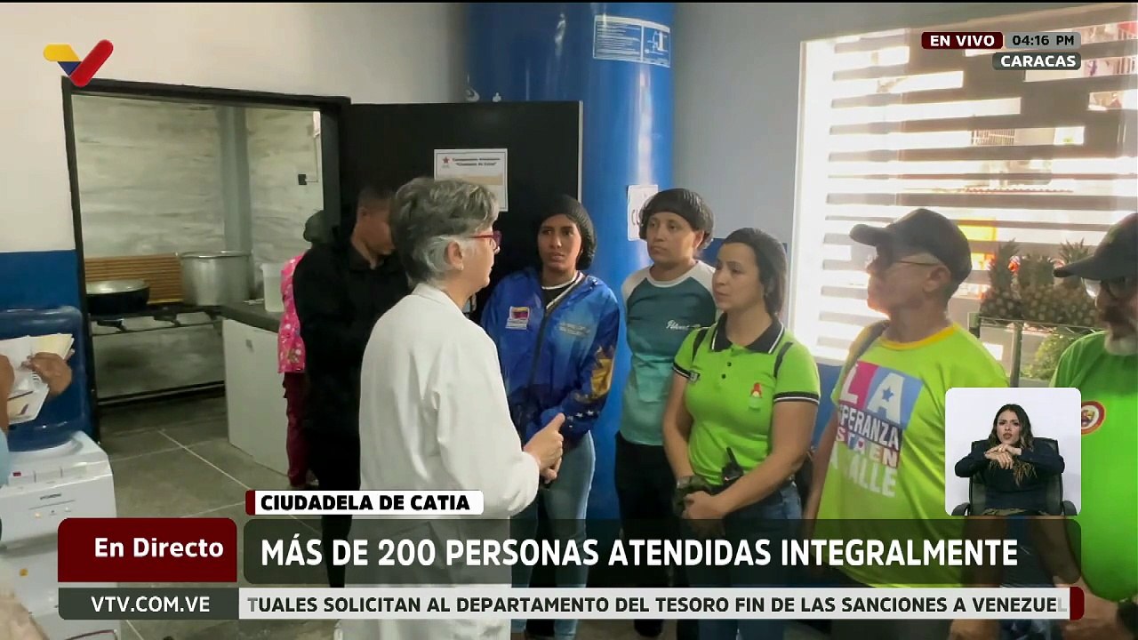 Caracas | Autoridades supervisan el Campamento Transitorio de la Ciudadela de Catia