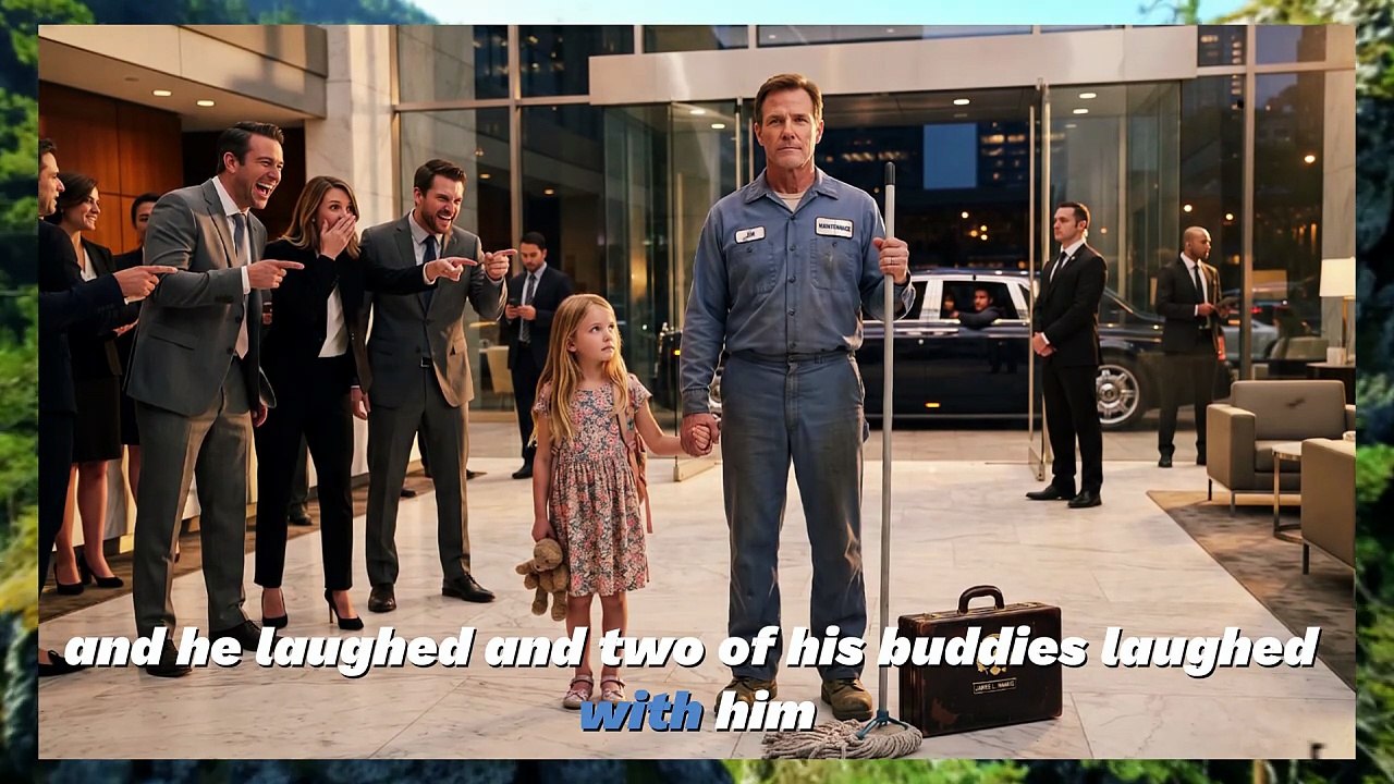 Everyone Mocked the Janitor for Bringing His Daughter to Work | Emotional Story
