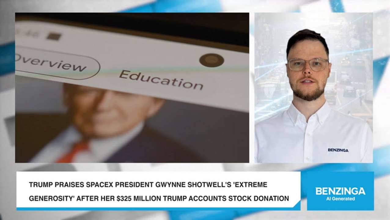 Trump Praises SpaceX's Shotwell