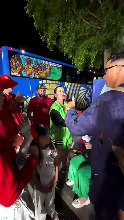 Ronaldo with family after game colombia ❤️(720P_HD)