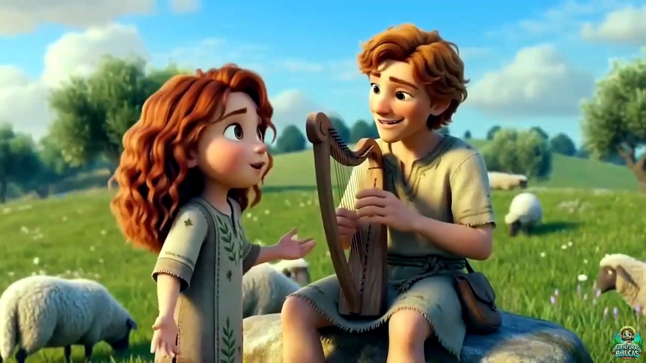 DAVI A Jornada do Pequeno Pastor  Animação  Filme Épico. - Aventuras Bíblicas (720p, h264, youtube)