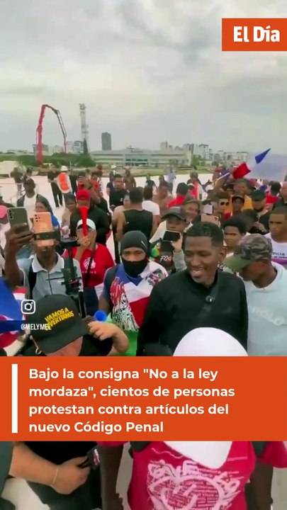 Bajo la consigna "No a la ley mordaza", cientos de personas protestan contra artículos del nuevo Código Penal