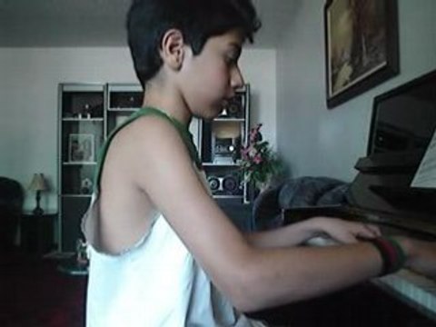 Lemar N Playing Danses Polovetsiennes Piano