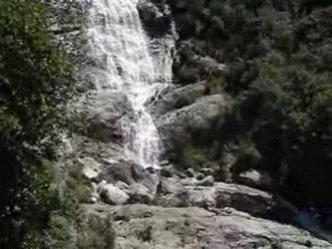 cascade voile de la mariée