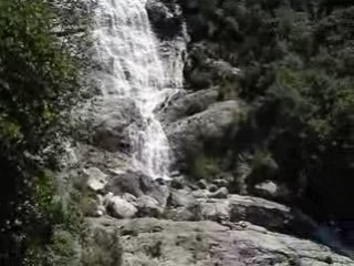 cascade voile de la mariée