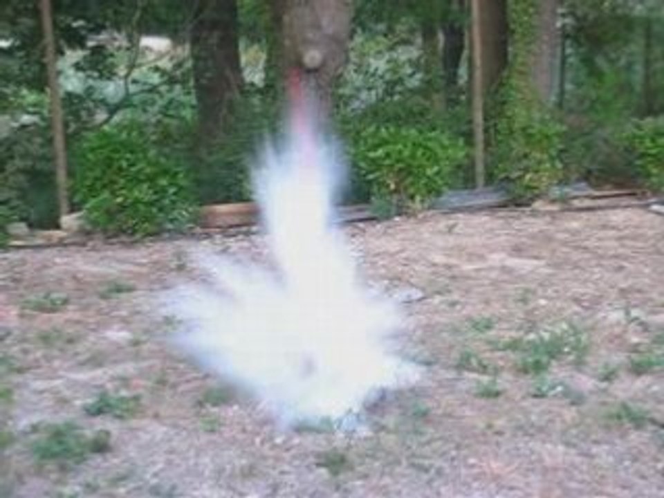 airsoft homemade Grenade farine