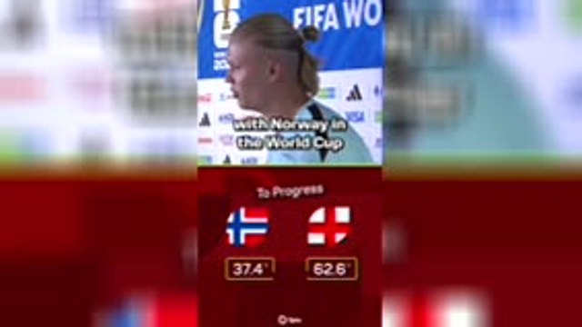 Haaland still surprised by Norway run to quarters