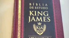 inst Bíblia Sagrada De Estudo King James 1611 - Tradicional - Capa Dura - 31x21cm