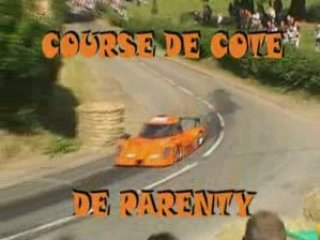 course de cote Parenty montée 2