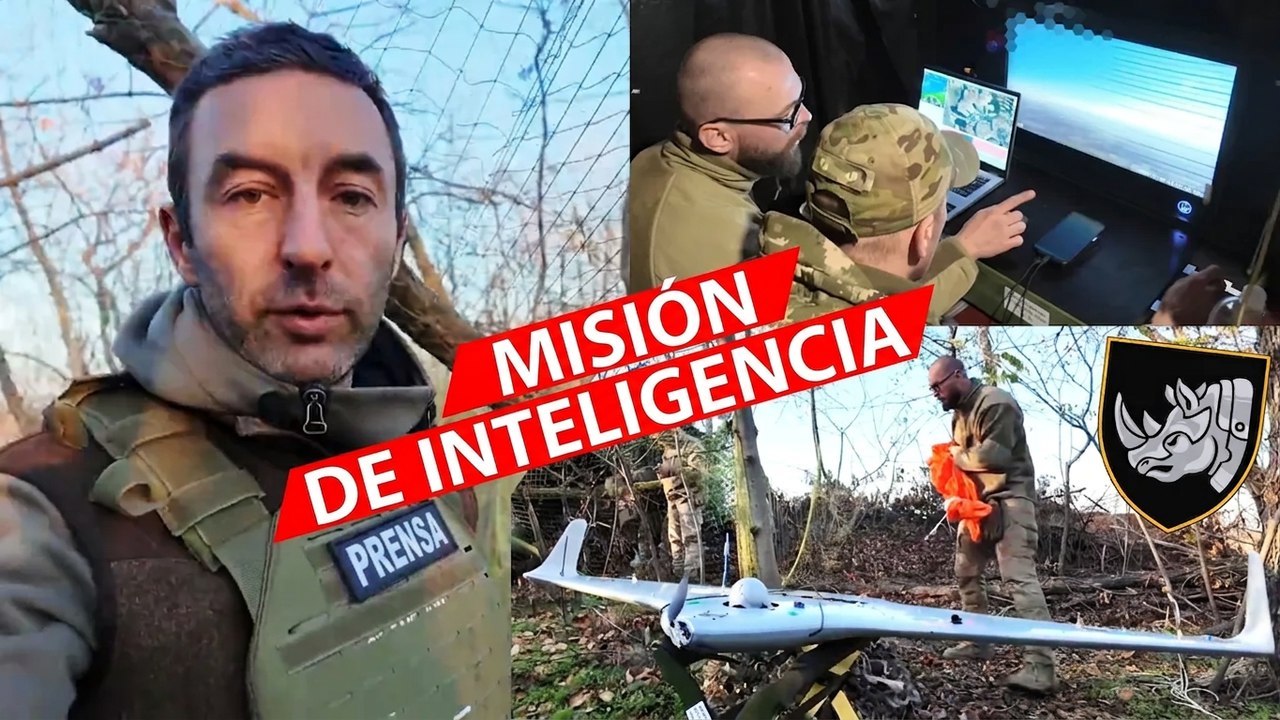En el frente de Ucrania con drones de reconocimiento: destruyendo posiciones rusas