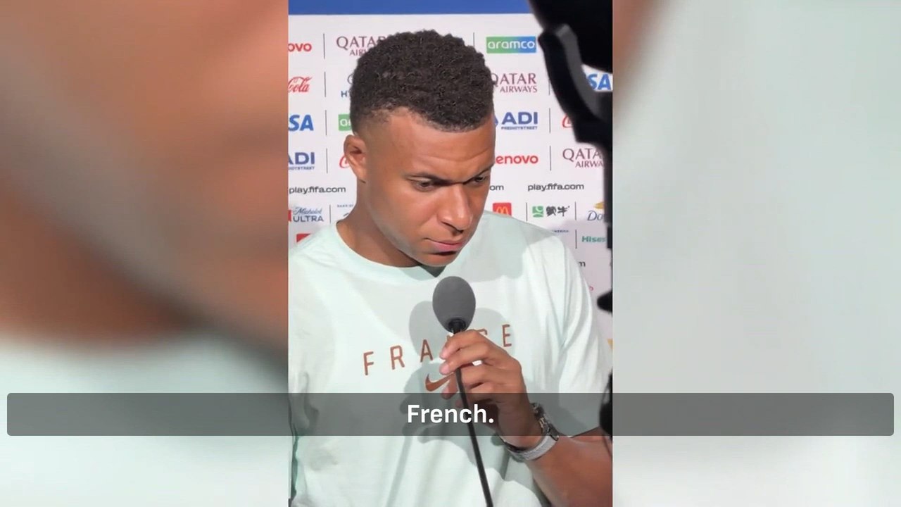 Mbappé inglés