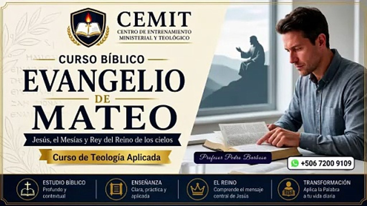 EVANGELIO DE MATEO - CEMIT - Clase 2.2